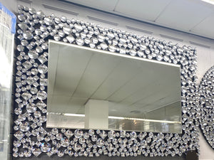 Jewel Wall Mirror 120cm x 80cm in stock