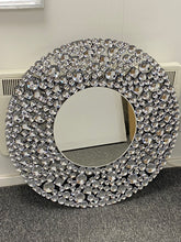 Load image into Gallery viewer, Jewel Round Wall Mirror 80cm x 80cm in stock
