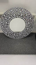 Load and play video in Gallery viewer, Jewel Round Wall Mirror 80cm x 80cm in stock
