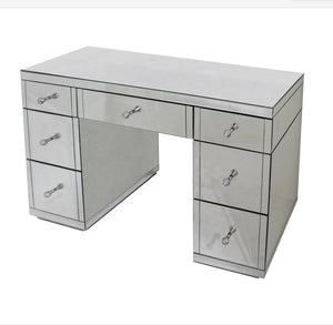 7 draw Classic Venetian Mirrored dressing Table