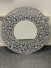 Load image into Gallery viewer, Jewel Round Wall Mirror 80cm x 80cm in stock
